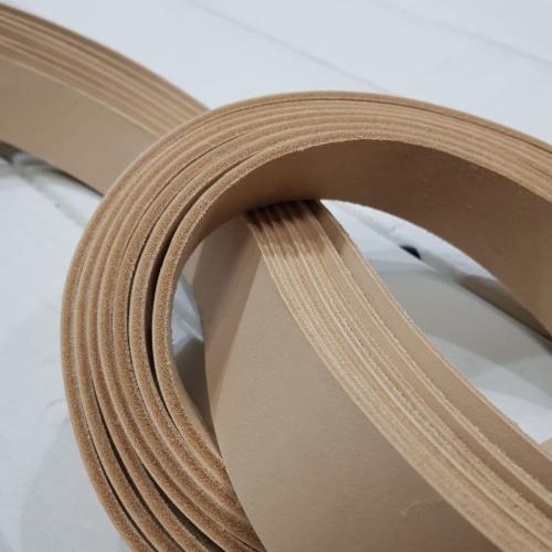 РЕМЕННАЯ ЗАГОТОВКА. НАТУРАЛЬНОГО  ЦВЕТА . 200156